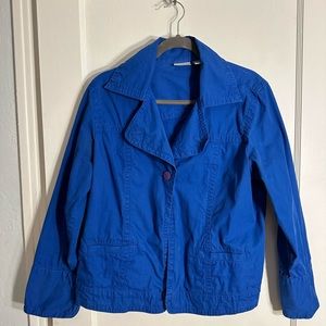 Chicos jacket size 2 cotton button up